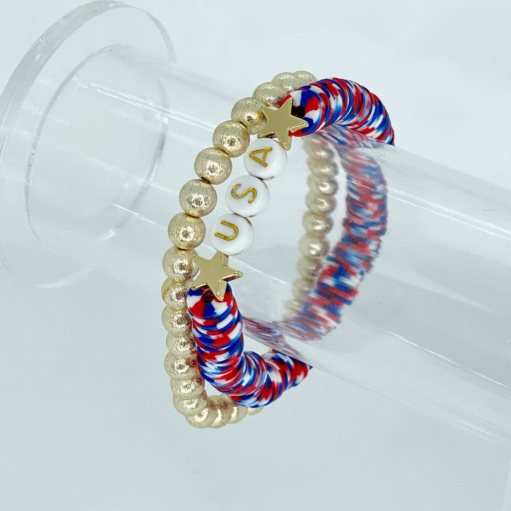 American Goddess Bracelet Set - Designs by KB