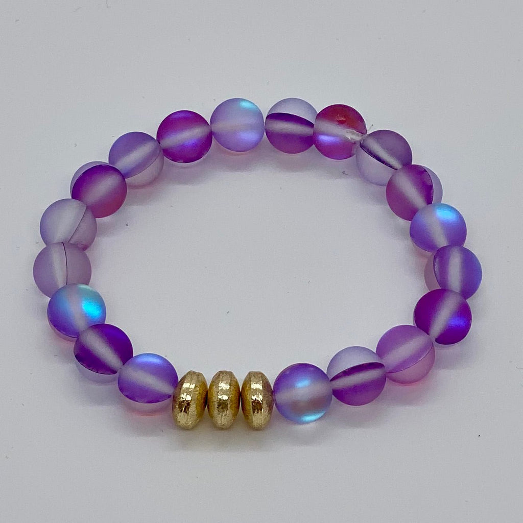 Aura Purple Bracelet - Designs by KB