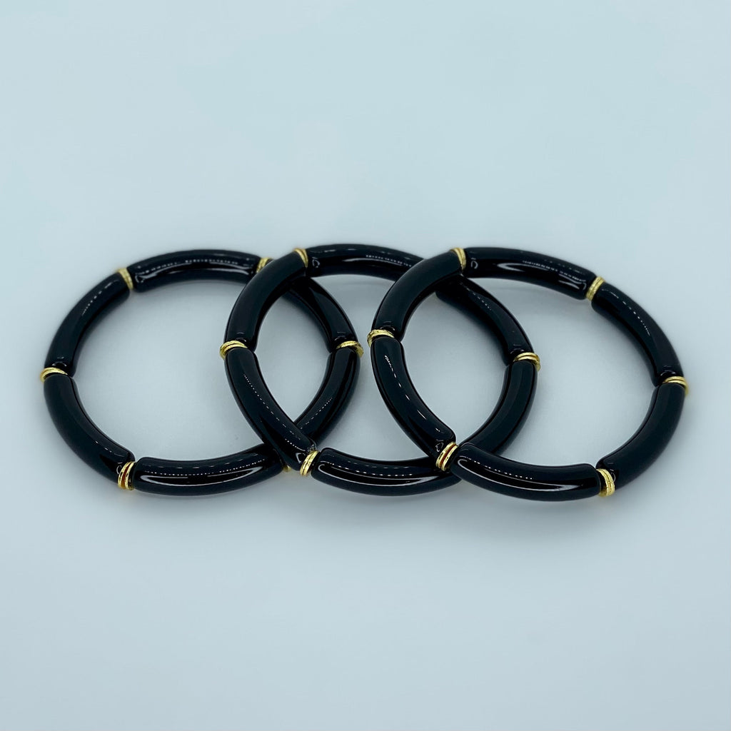 Bamboo Acrylic Bracelet - Designs by KB