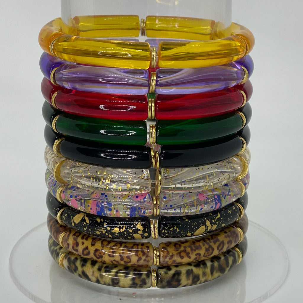 Bamboo Acrylic Bracelet - Designs by KB