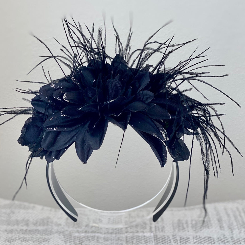 Black Widow Headpiece - Designs by KB