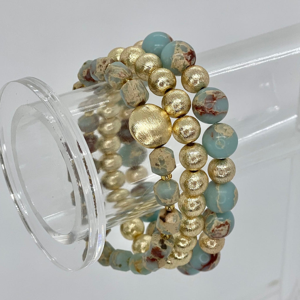 Cashmere Breeze Bracelet Stack - Designs by KB