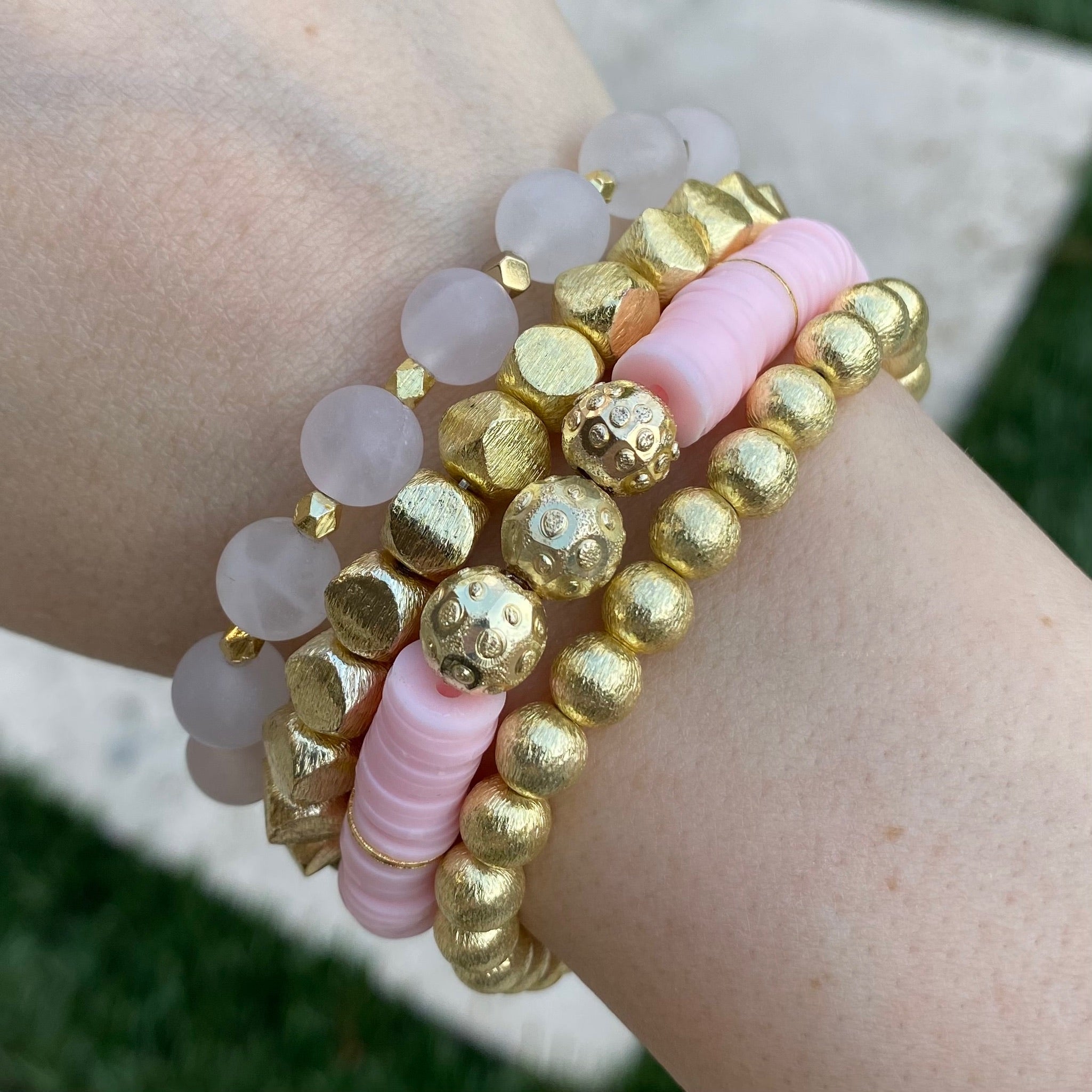 Fancy Pink Diamond Necklace and Bracelet Set – Rare Colors