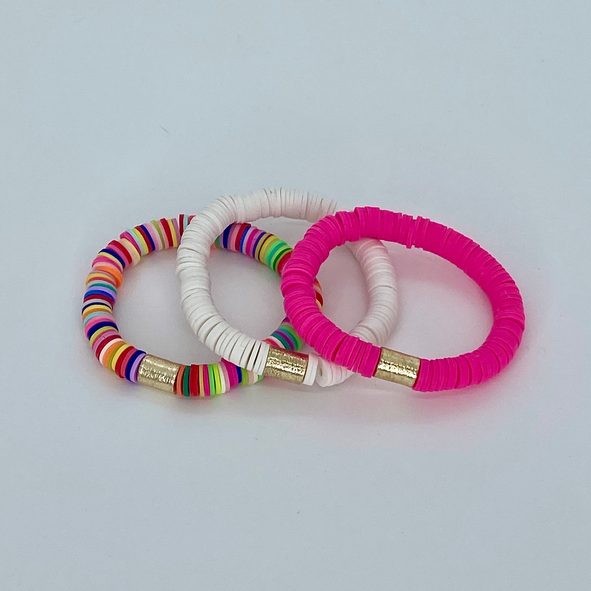 Rainbow Bracelet Stack – Designs by KB